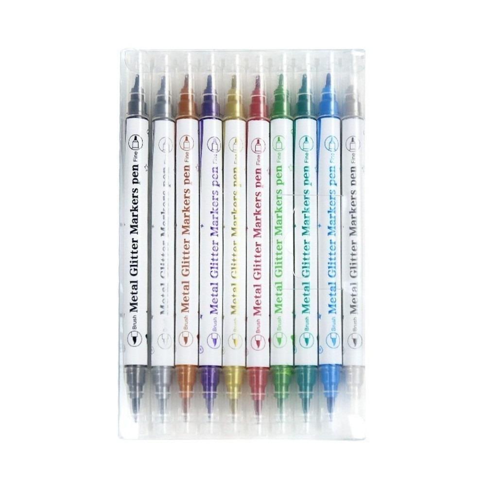 

10/12 Colors Waterproof Nails Art Marker Pens 10/12 Colors Nail Brush Marker Sets for DIY Nail Art 10 Colores