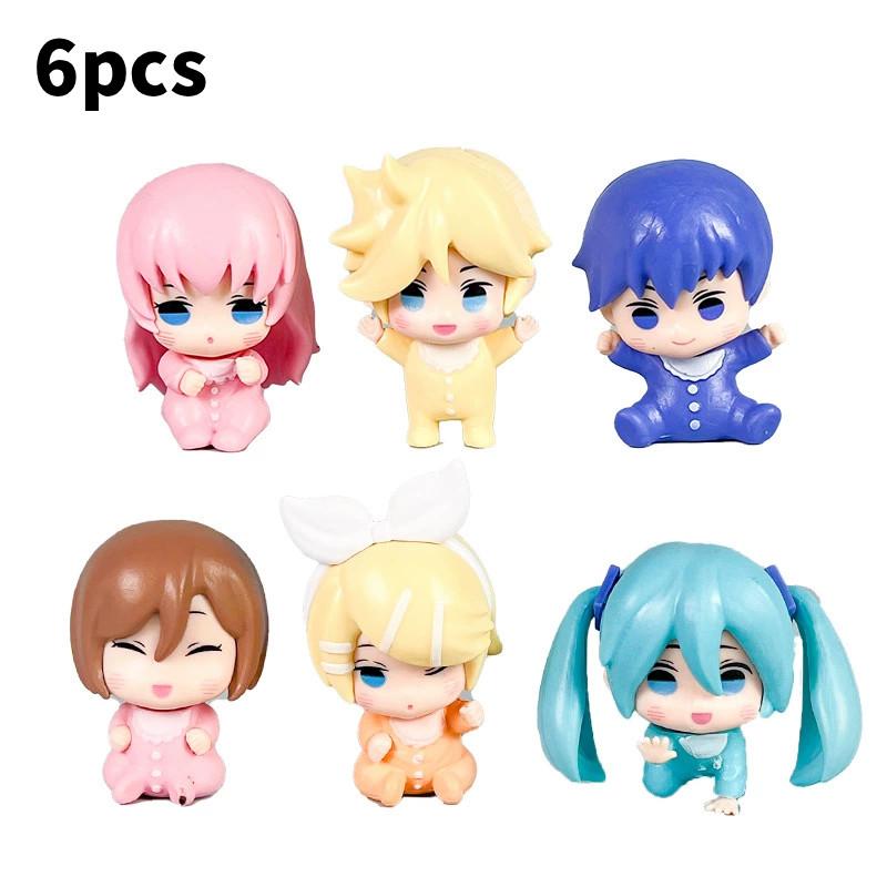 

Miku Pvc Hatsune Action Figures Model Toys Cartoon Desktop Decoration Gifts