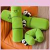 Long Panda Bamboo Pillow  Soft Plush Toy For Girls Bed  Stuffed Doll Animal
