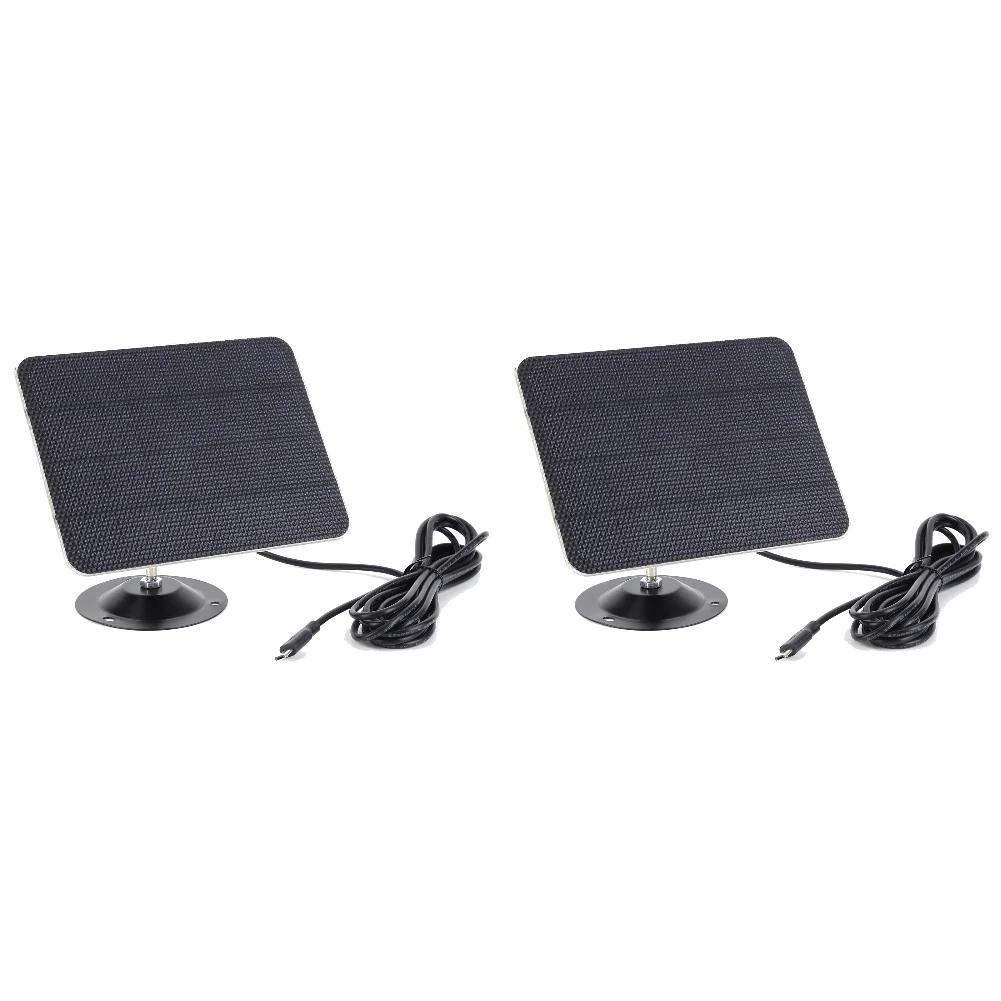 10W 5V Solar Panel Micro USB Outdoor Solar Panel Charger For IP Security Camera Charger Home Light System Solar Panels