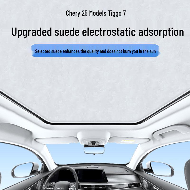 Chery Tiggo 7 Sunroof Electrostatic Heat Insulation Sunshade Privacy Cover