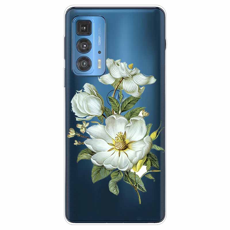 Für Motorola Moto Edge 20 Pro Lite 5G Hülle Silikon Weich Transparent Hülle für Moto Edge20 Fusion Pro Handyhülle Transparent TPU Hülle