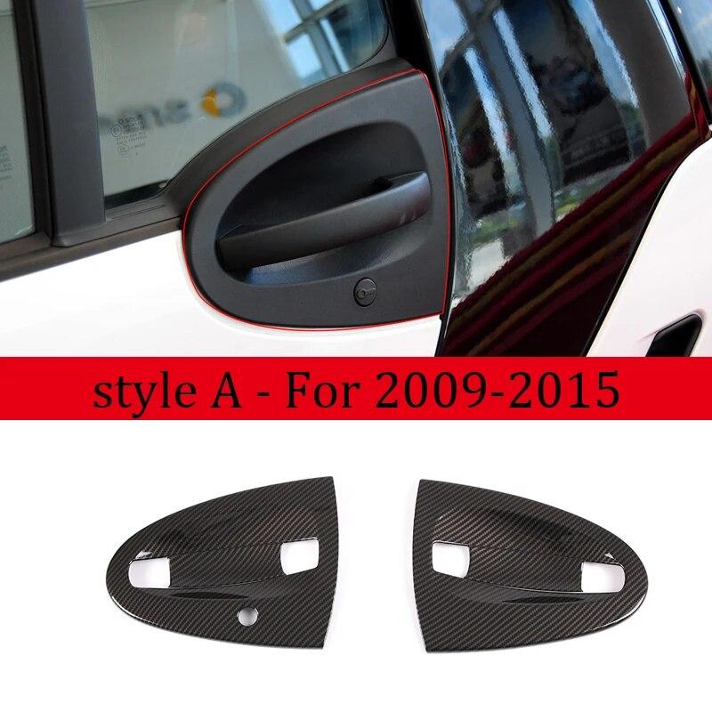 Outside Door Handle Bowl Cover Trim Sticker For Mercedes Benz Smart 451 453 Fortwo Forfour 2009- Car Styling Accessories