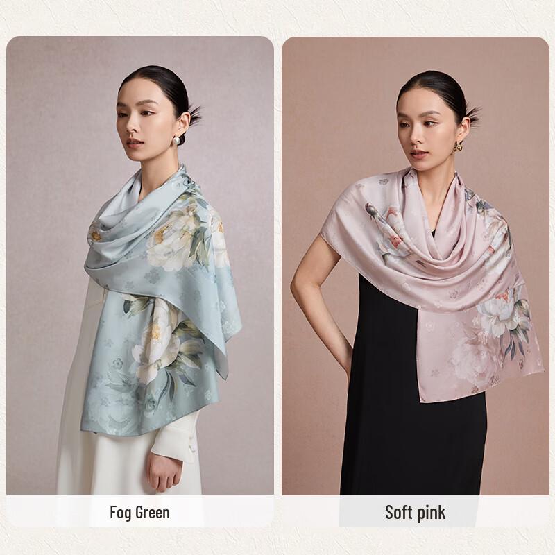 Shanghai Story 100% Mulberry Silk Scarf