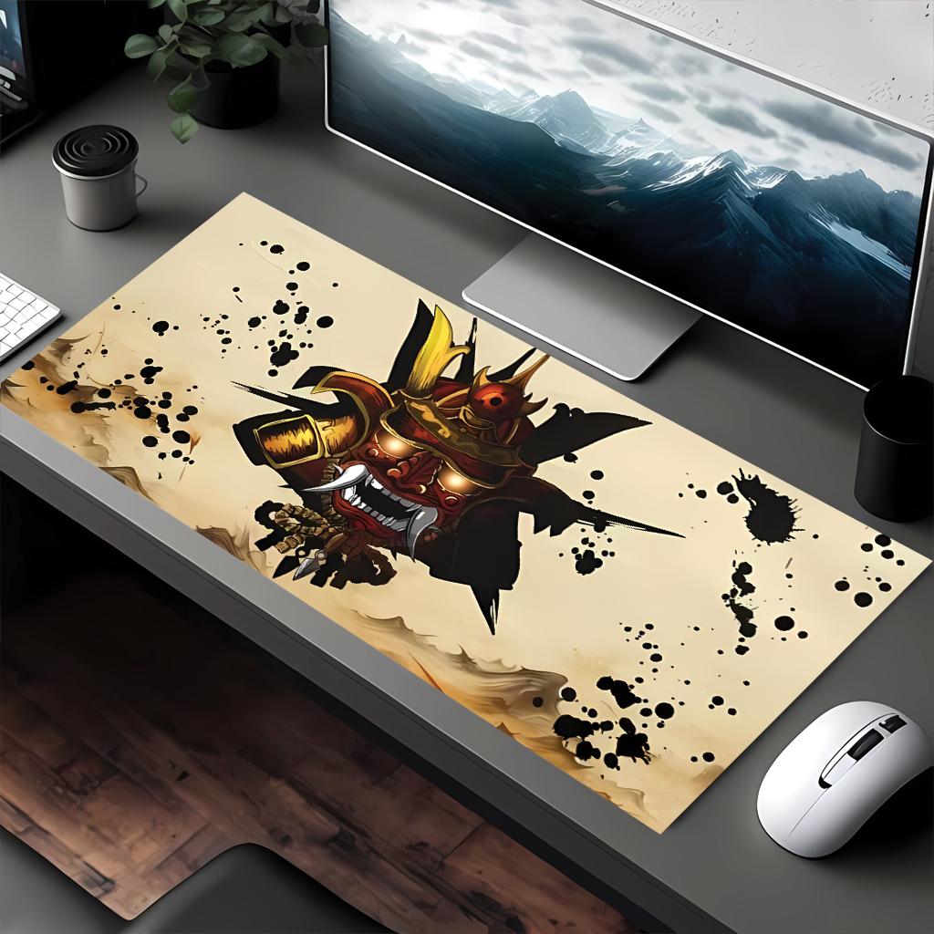 Super beautiful Japanese style Mouse pad large Mouse pad Samurai Mouse pad DESMAT full size model