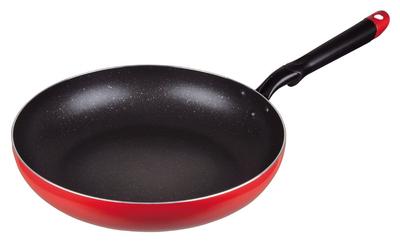 Pearl Metal Large Frying Pan 33cm IH Compatible Super Big Marble Diamond Coat HB-160