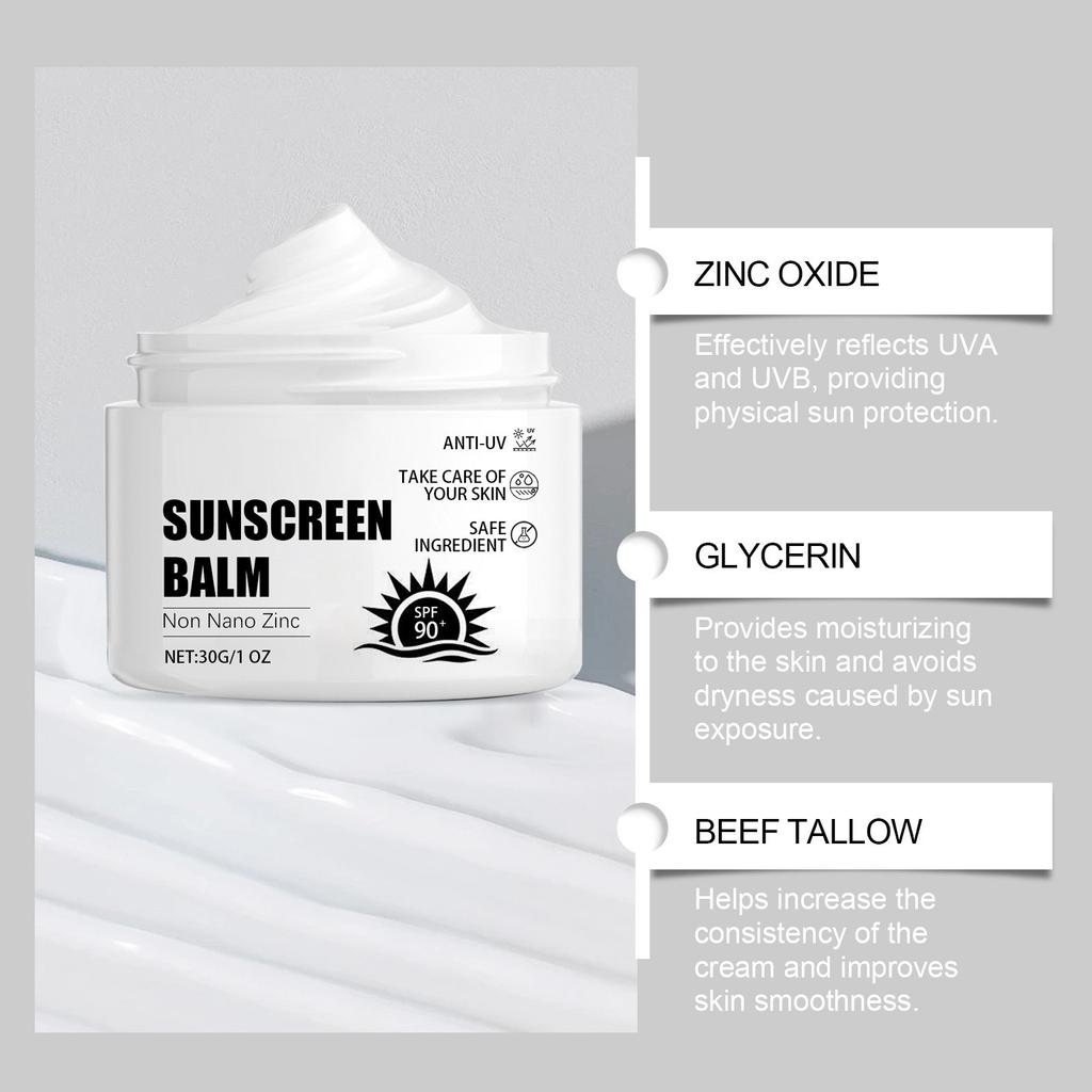 Sunscreen Balm High-efficiency Sunscreen Skin Care Paste Isolation And Skin Refreshing And Moisturizing Daily Skin Paste