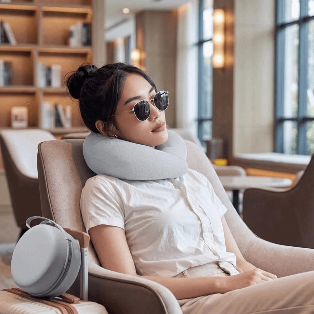 Durable U-shaped Neck Pillow Slow Rebound Cervical Support Pillow Travel Neck Cushion  Travel Use