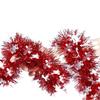 Christmas Decoration Top Snowflake Hexagram Shape Home Decoration Thickened Encrypted Ribbon Top Strips Party Supplies