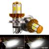 Motorcycle Headlight LED BA20D H6 H4 Bulbs Hi Lo Beam Moto LED Motorbike Headlight Lamp 6000K White 12V 1200LM