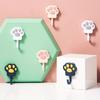 5PCS Cute Cat Claw Adhesive Hooks, Strong Self-adhesive, Wall-friendly No Damage, Great for Keys and Small Items In Bathroom, Dorm and Home.