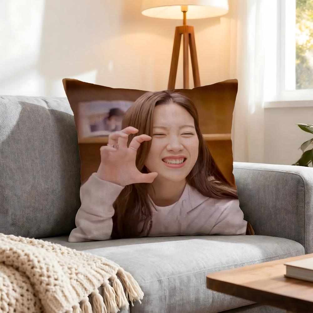 Star Mun Kayoung Cushion Cover 1Pcs Decorative Covers Soft Cushion Case For Sofa Couch Decor 40X40 45X45 Pillowcases