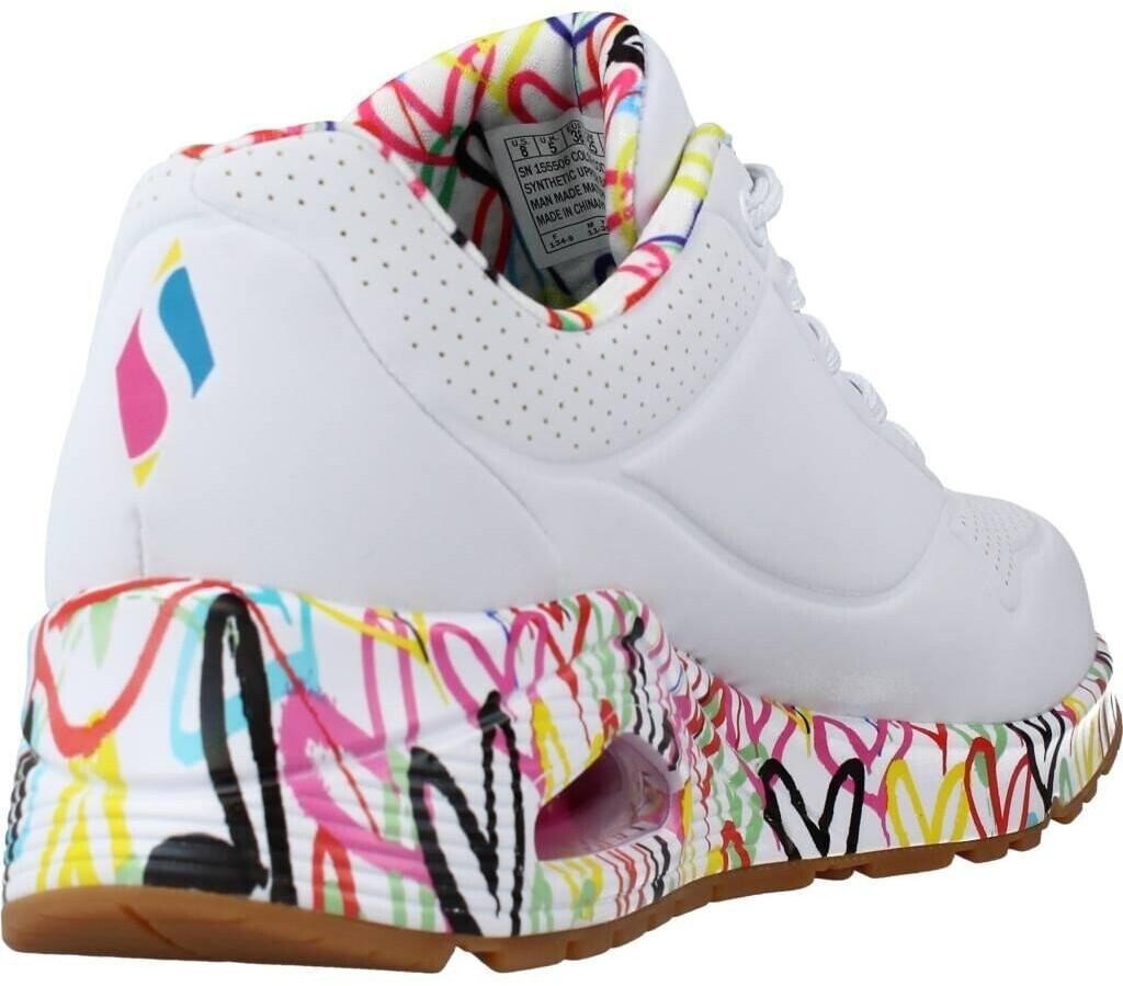 Кроссовки Skechers x JGoldcrown: Uno - Loving Love white