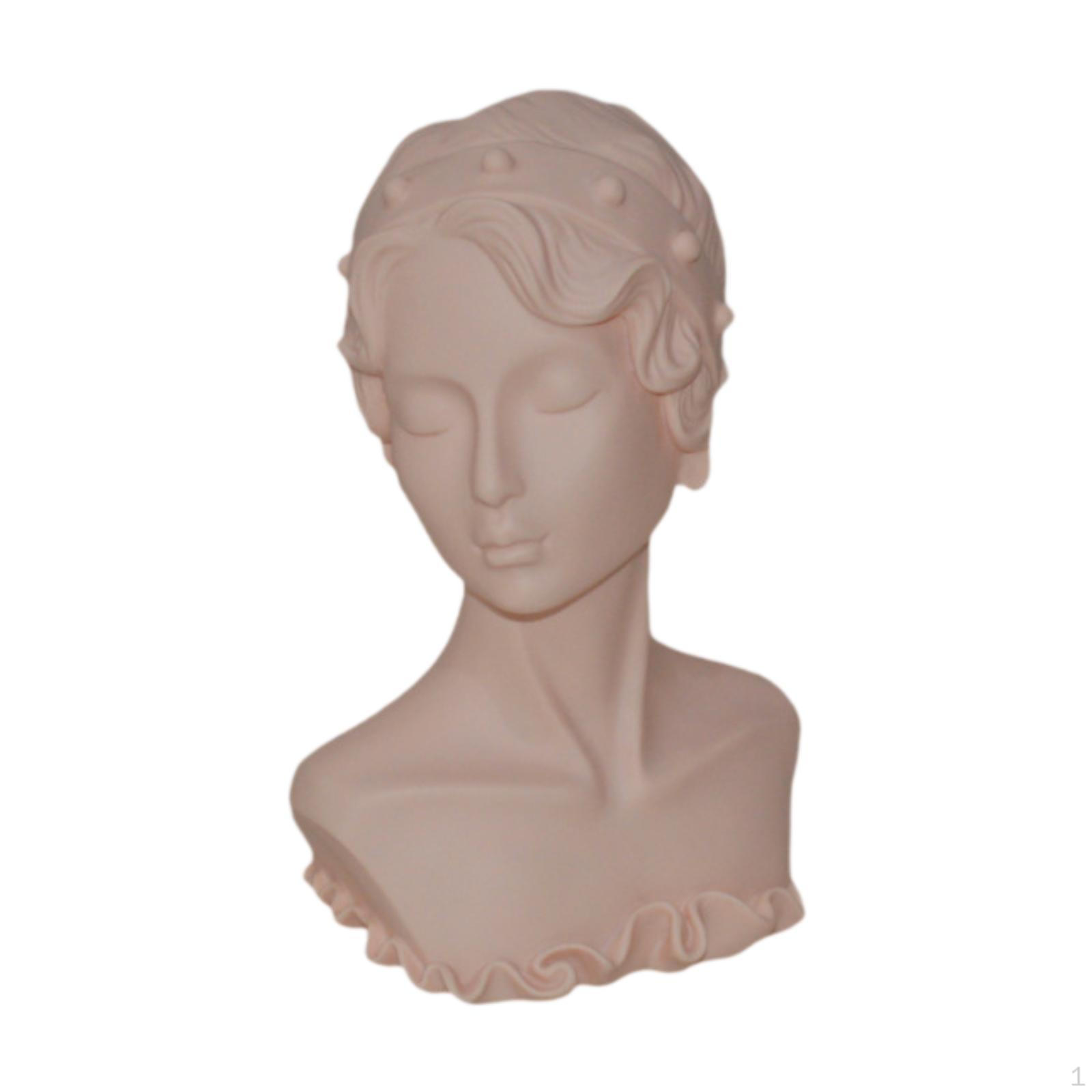 

Earring Display Mannequin Holder for Jewelry Organization And Showcase Skin Color