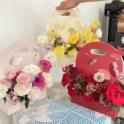 3D Hollow Butterfly Flower Box Gift Box Flower Packaging Bag Home Decor Valentine's Day Mother's Day Girlfriend Birthday Gift