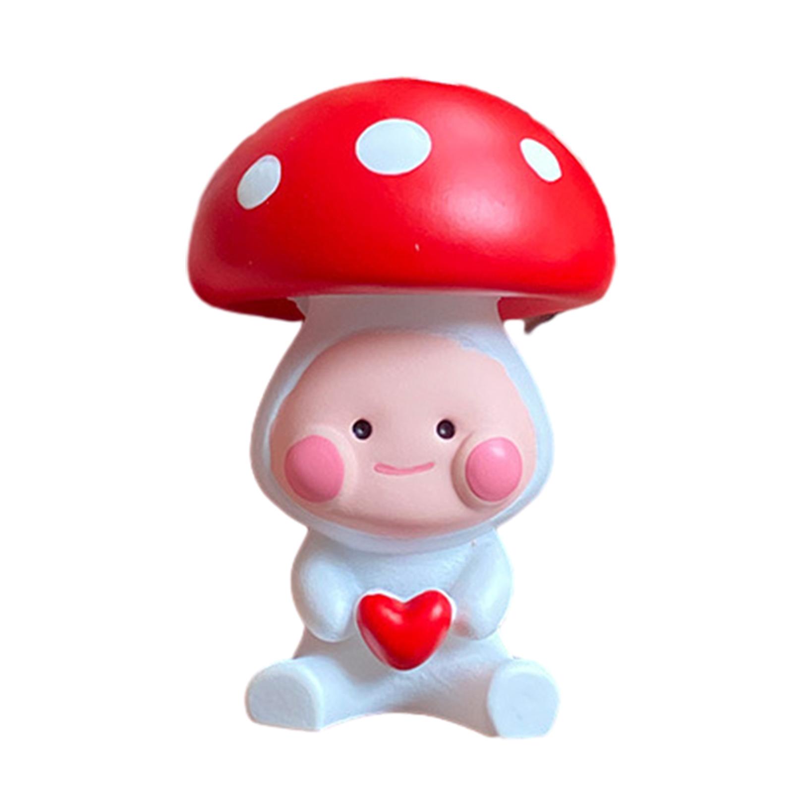 

Colorful Mushroom Fridge Magnet Cartoon Plant Refrigerator Sticker Add Fun to Your Kitchen Suitable for All Ages A