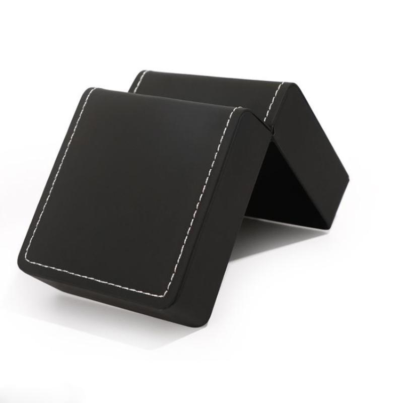 1/2/3Pcs Single Watch Gift Storage Box Square PU Leather with Pillow Portable Wristwatch Display Case for Birthday Gifts