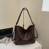 Retro large-capacity commuter backpack women's autumn new niche casual tote bag crossbody shoulder backpack