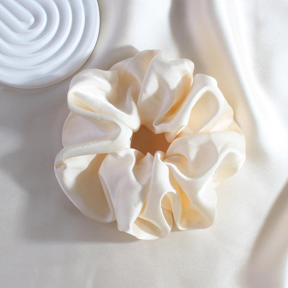 Neues französisches großes Haargummi Hohe Elastizität Haarbund für Damen High-End Scrunchie Ins