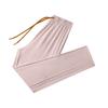 Women's Casual Solid Colour Elastic Waist Straight Casual Pants With Pockets
