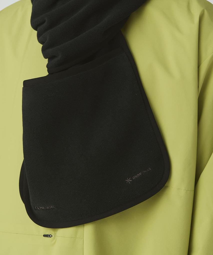 Snow Peak Fleece Stole Light for Men and or Wrap Water-Repellent AC-25AU029, Gray, Women, Shawl, Scarf,