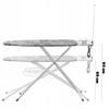 KADAX Deska Do Prasowania 120x38cm szeroki Blat Składana Uchwyt Na Żelazko