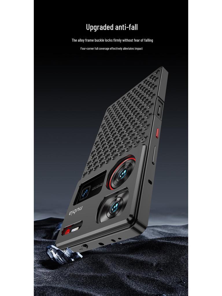 Nubia Z80/Z70 Ultra Aromatherapy Aluminum Heat Dissipation Phone Case Z60u