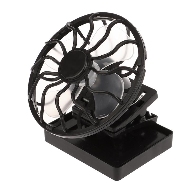 Portable Clip On Cap Fan Mini Solar Powered Fan Summer Hat Cap Clip Cooler Fan Outdoor Picnic Camping Hiking Wilderness Fans