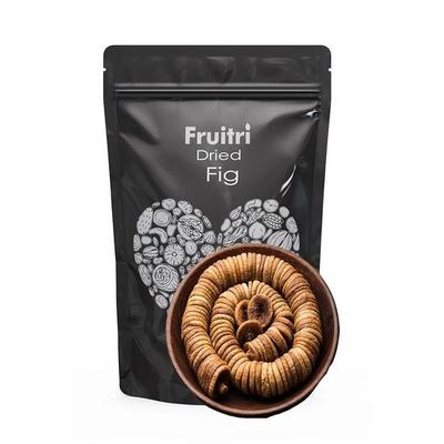 Fruitri Premium Kuru İncir, Afgan Anjeer, 500 gram - Eklenmiş Şeker Yok, Koruyucu Yok, Kilo Yönetimi, Sindirim, Bağışıklık için Kuru İncir