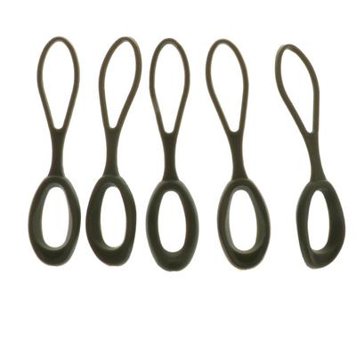 5pcs 66mm Bags Clothes Zipper Tag Pulls Cord Zipper Pull Replacement