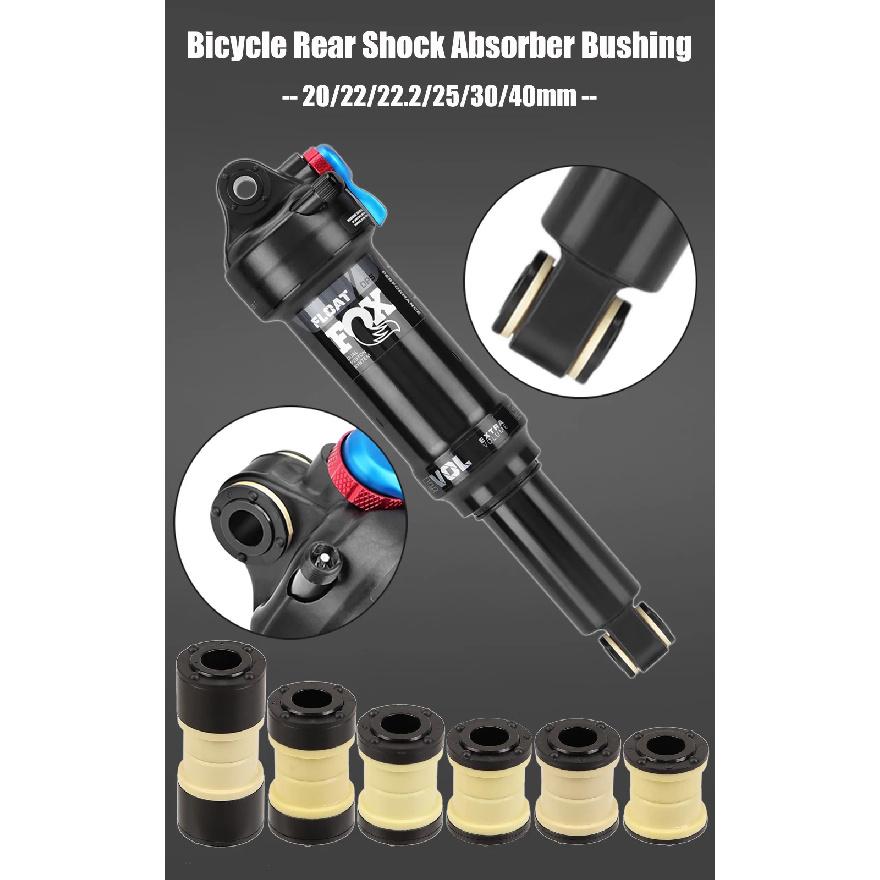 HEPPE Bike Rear Shock Bushing 20/22/22.2/25/30/40mm Bike Rear Suspension Shock Absorber DU Bushing for FOX Rear Shock Absorber