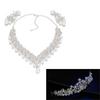 Rhinestone Crown Jewelry Set 1 Set