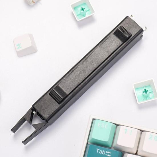 Two-in-one Keyboard Keycap Puller Damage-Free Portable Key Shaft Remover Tool Easy & Quick Key Caps Puller Tool for Cleaning And Replacement