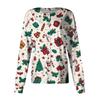 Women's Casual Long Sleeve Single Breasted  Printed Dry-nurse Top
