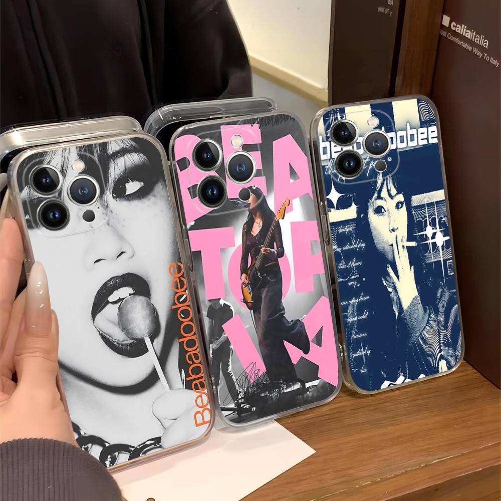 Rock Singer B-Beabadoobee For IPhone 17 16 15 14 13 12 11 Pro Max Plus Phone Case High End Silicone