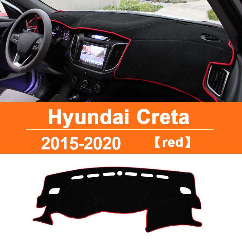 For Hyundai Creta ix25 2015-2018   Car dashboard Avoid light pad trument platform desk cover Mats Carpets Accessories