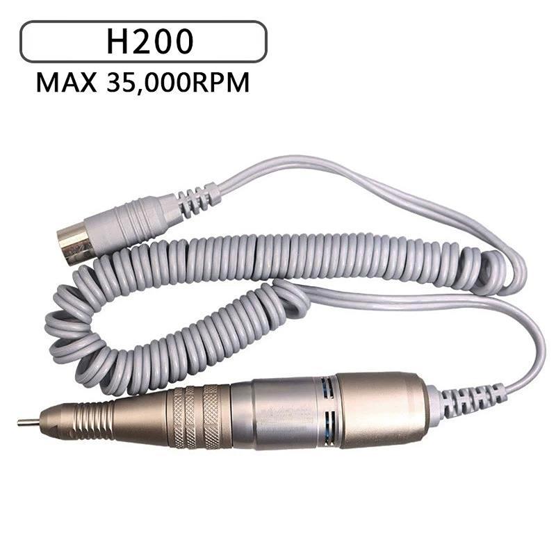 1 Set Sde H200 Electric Nail Drill Handle Manicure Machine Handpiece Equipment Drill Pen Tools 210 211 For Marathon Strong