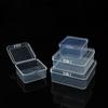 Heightened Square Pp Plastic Box, Transparent Storage, Parts Box, Square Small Product Puzzle Packaging Box, Display Box.