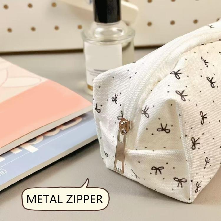 Schleifen Federmäppchen Kosmetiktasche Ästhetisches Federmäppchen Federmäppchen Große Kapazität Stiftebeutel Praktische Stifteorganizer Stifteetui