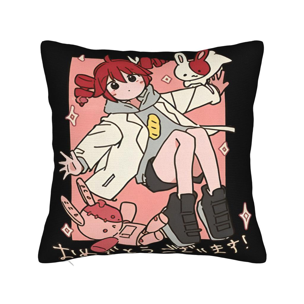 Lizzies Cartoon McGuires Square Pillow Covers Polyester Home Cushion Case Cute Home Decoration Pillowcase