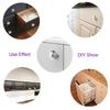 2pcs Diamond Cut Cabinet Knobs Round Drawer Knobs Durable Crystal Cabinet Knobs Bathroom