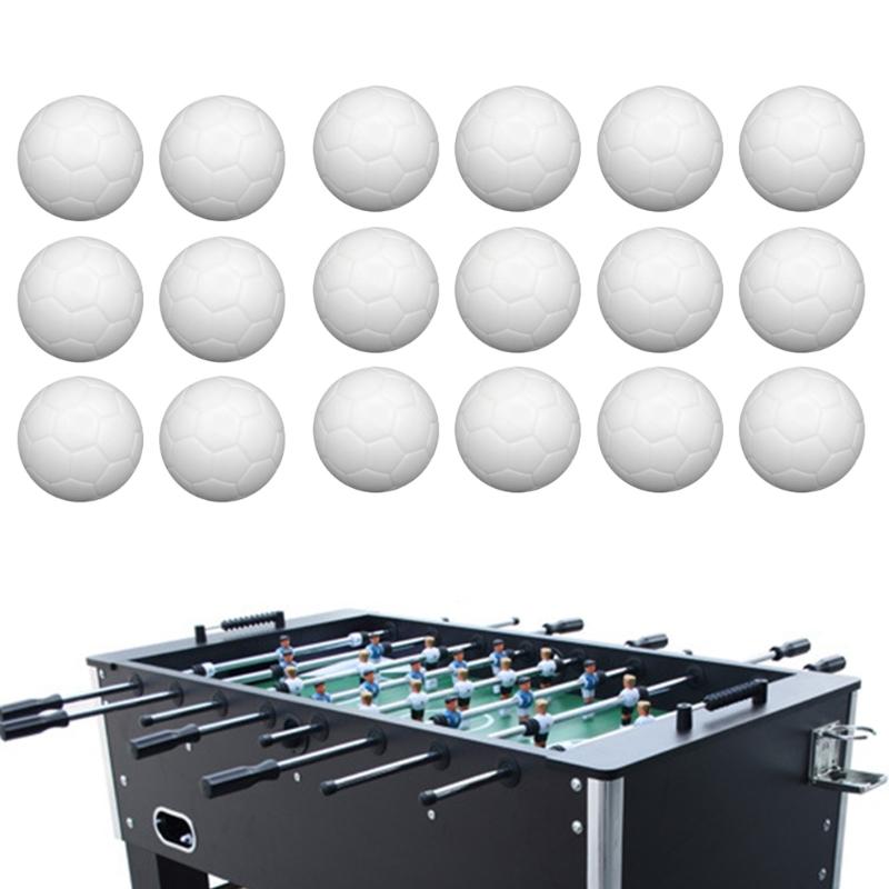 Table Football Ball, 36mm Tabletop Game Soccer Ball, Table Soccer Foosballs Replacement Ball, Mini Football Set