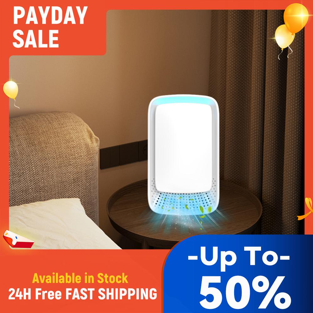 Negative Ion Air Purifier Air Ionizer Portable Filterless Air Cleaner Quiet Air Freshener for Home Kitchen Bedroom
