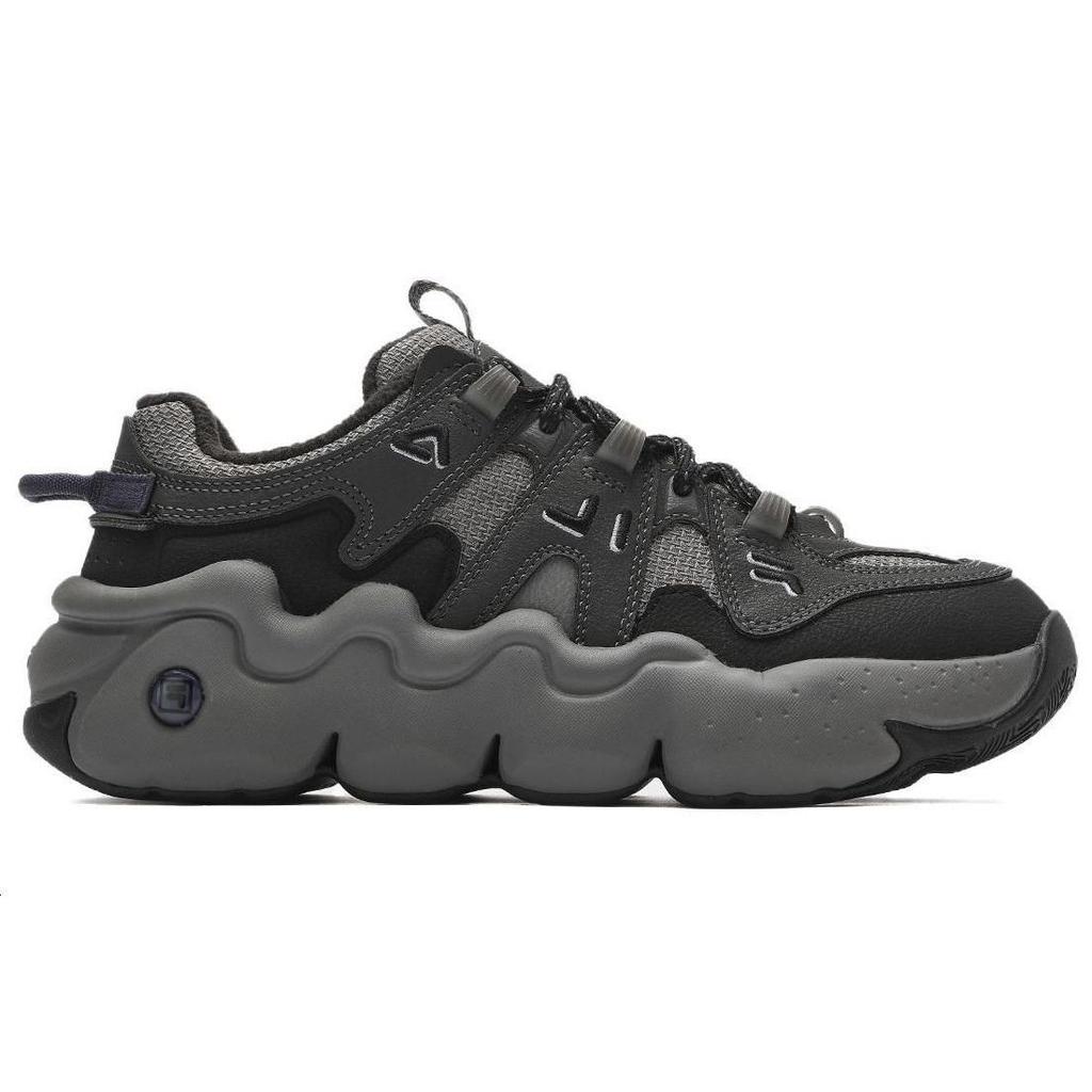 Fila Panini We Fleece Comfortable Versatile Low-Top Dad Shoes Women Sneaker Gray F12W412109FBC