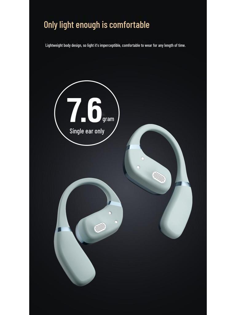 Manufacturer's AI 6.0 Over-Ear Wireless Noise-Canceling Sports Bluetooth Headphones with Long Battery Life