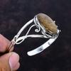 Bronzite Bangle Handmade Cuff Bracelet Gemstone Jewelry 925 Sterling Silver Adjustable Cuff Bracelet Latest Design Bangle Anniversary Gifts