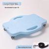 Children's Sensory Integration Scooter: Four-Wheeled Vestibular Balance Board for Crawling and Fitness.