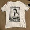 Lana Del Rey zeldzaam design wit T-shirt Heruitgave T-shirt klassieke stijl S-3XL Unisex T-shirt