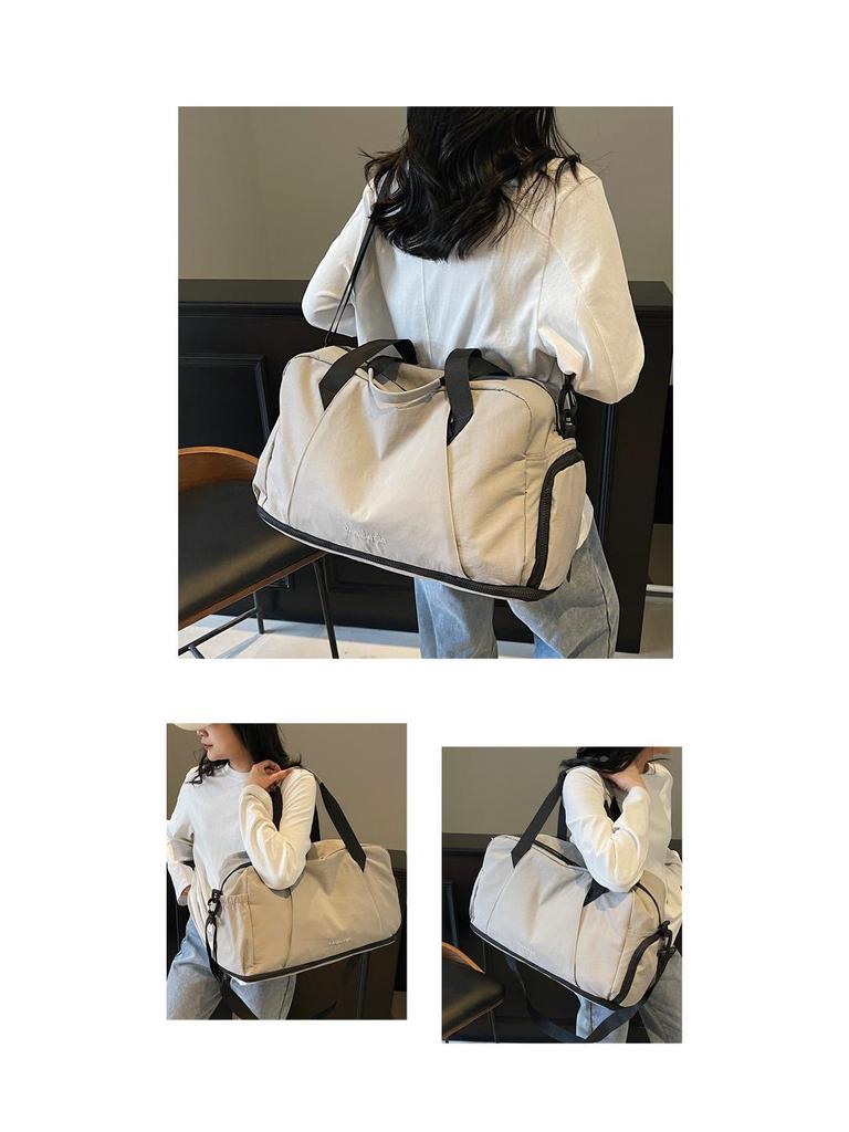 Women's Expandable Lightweight Sports & Yoga Bag - Large Capacity, Short Trip & Maternity Hospital Handbag