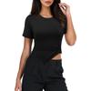 Women's Shirt  Short Sleeve Shirts For Women Dressy Casual Regular Fit